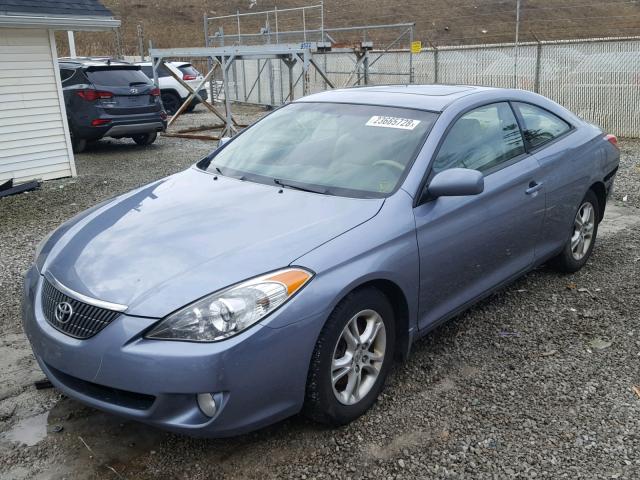 4T1CE30P36U686092 - 2006 TOYOTA CAMRY SOLA BLUE photo 2