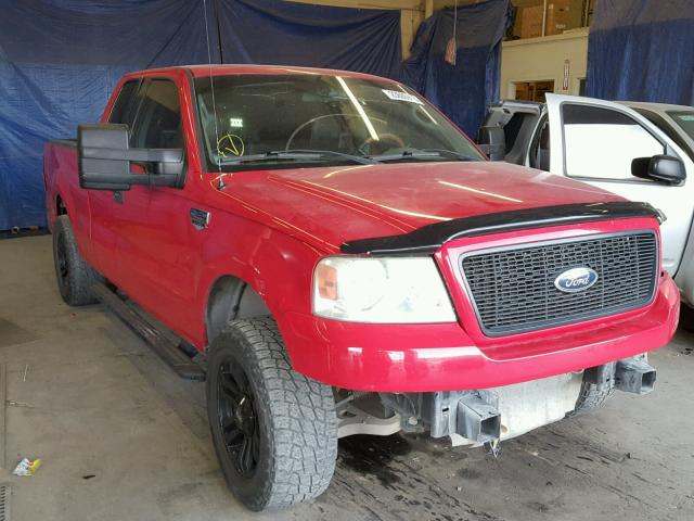 1FTRX12W54NA14429 - 2004 FORD F150 RED photo 1