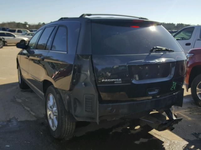 2C4GM68495R424397 - 2005 CHRYSLER PACIFICA T BLACK photo 3