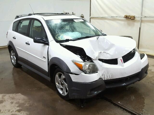 5Y2SL62824Z435125 - 2004 PONTIAC VIBE WHITE photo 1