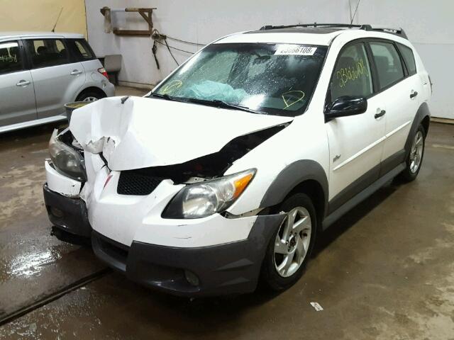 5Y2SL62824Z435125 - 2004 PONTIAC VIBE WHITE photo 2