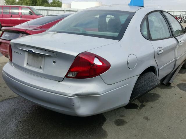 1FAFP52U0YG279980 - 2000 FORD TAURUS LX SILVER photo 9