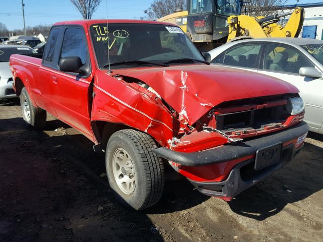 4F4YR16V93TM14633 - 2003 MAZDA B3000 CAB RED photo 1