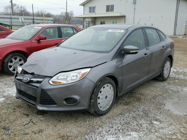 1FADP3F27DL350291 - 2013 FORD FOCUS SE GRAY photo 2