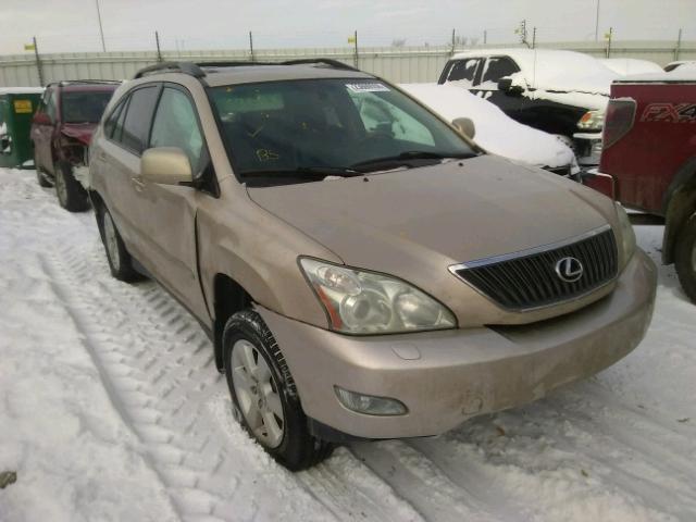 2T2HA31U55C049898 - 2005 LEXUS RX 330 GOLD photo 1