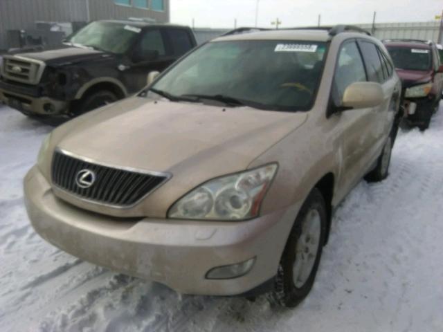 2T2HA31U55C049898 - 2005 LEXUS RX 330 GOLD photo 2