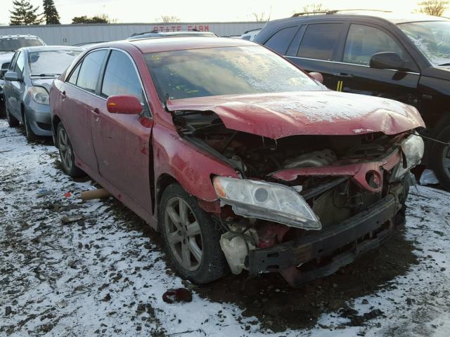 4T1BE46K68U257156 - 2008 TOYOTA CAMRY CE RED photo 1