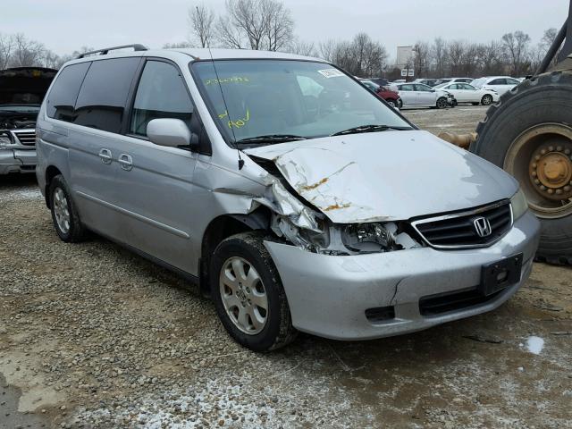 5FNRL18984B080971 - 2004 HONDA ODYSSEY EX SILVER photo 1