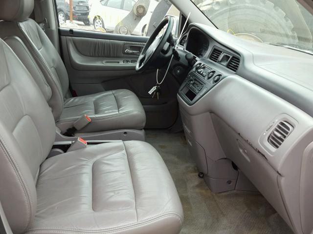 5FNRL18984B080971 - 2004 HONDA ODYSSEY EX SILVER photo 5