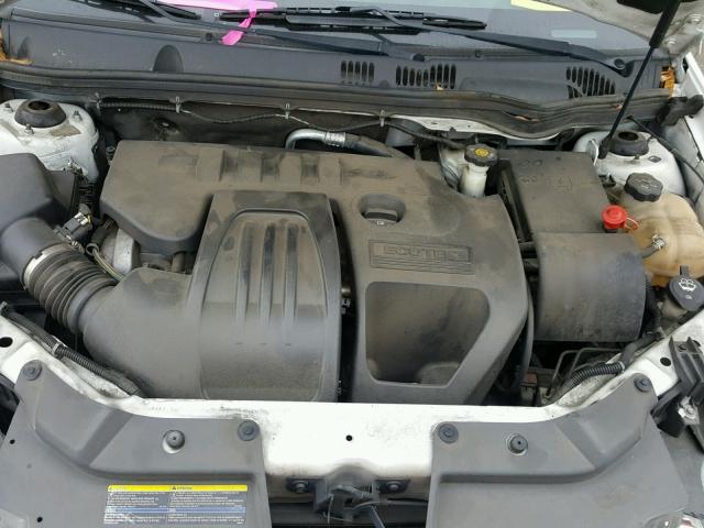 1G1AF5F52A7145058 - 2010 CHEVROLET COBALT 2LT WHITE photo 7