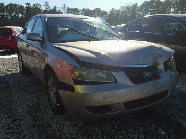 5NPET46C27H229895 - 2007 HYUNDAI SONATA GLS GOLD photo 1