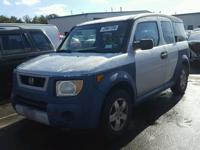 5J6YH28665L030393 - 2005 HONDA ELEMENT EX SILVER photo 2