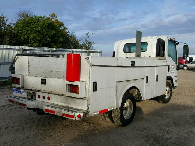 JALC4W16087003747 - 2008 ISUZU NPR WHITE photo 4