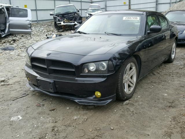 2B3KA53H66H132416 - 2006 DODGE CHARGER R/ BLACK photo 2