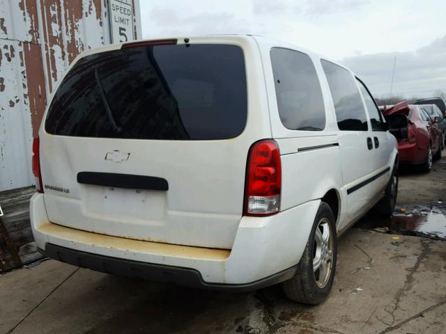 1GNDV23177D157330 - 2007 CHEVROLET UPLANDER L WHITE photo 4