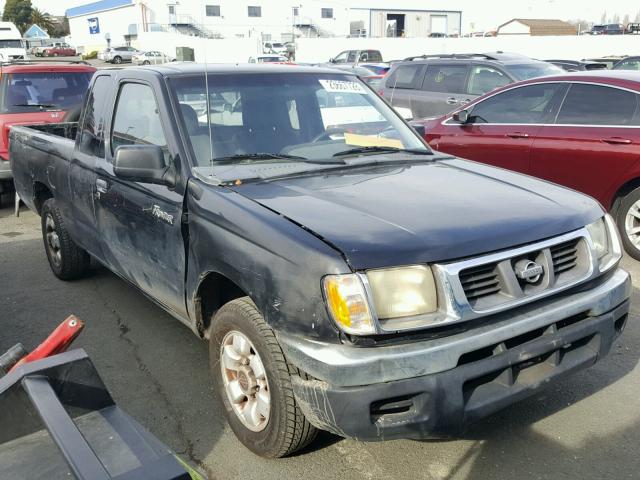 1N6DD26S3YC430753 - 2000 NISSAN FRONTIER K BLACK photo 1