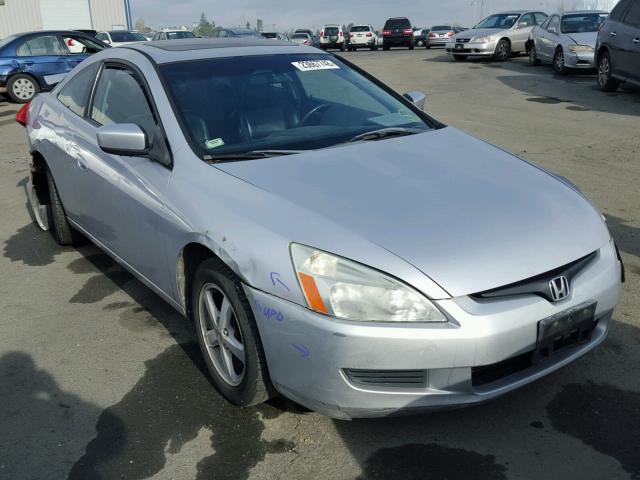 1HGCM72663A031958 - 2003 HONDA ACCORD EX SILVER photo 1