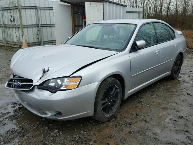 4S3BL616657210915 - 2005 SUBARU LEGACY 2.5 SILVER photo 2