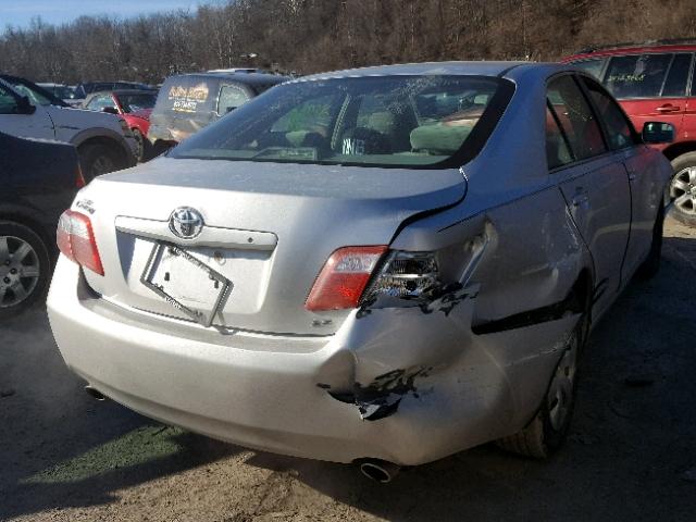 4T1BK46K19U588916 - 2009 TOYOTA CAMRY SE SILVER photo 4