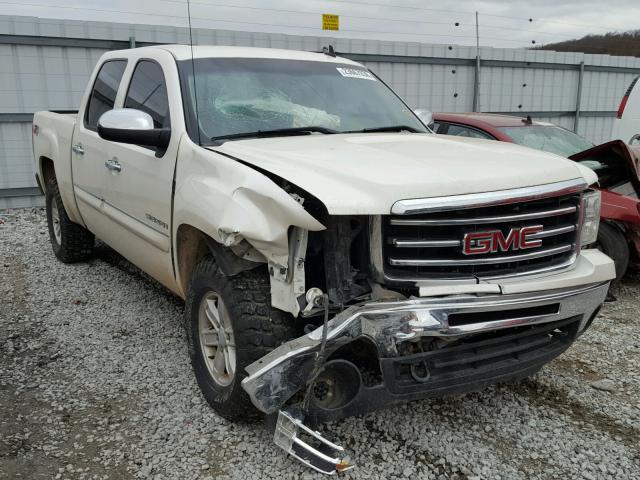 3GTP2VE75CG139827 - 2012 GMC SIERRA K15 WHITE photo 1