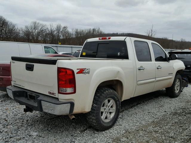 3GTP2VE75CG139827 - 2012 GMC SIERRA K15 WHITE photo 4