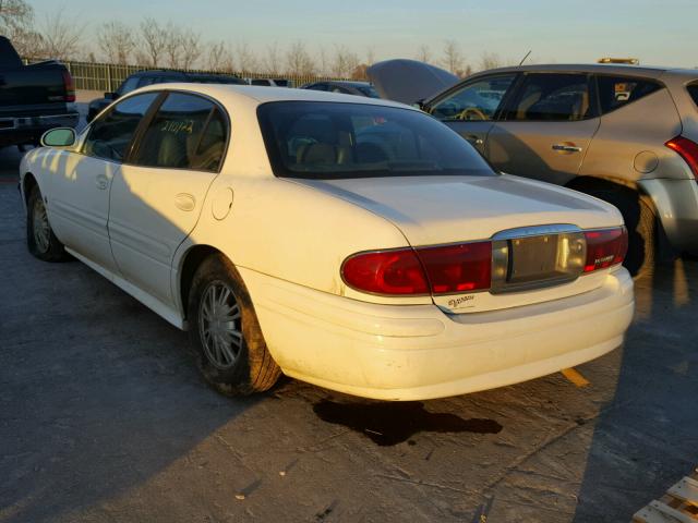 1G4HP52K244107118 - 2004 BUICK LESABRE CU WHITE photo 3