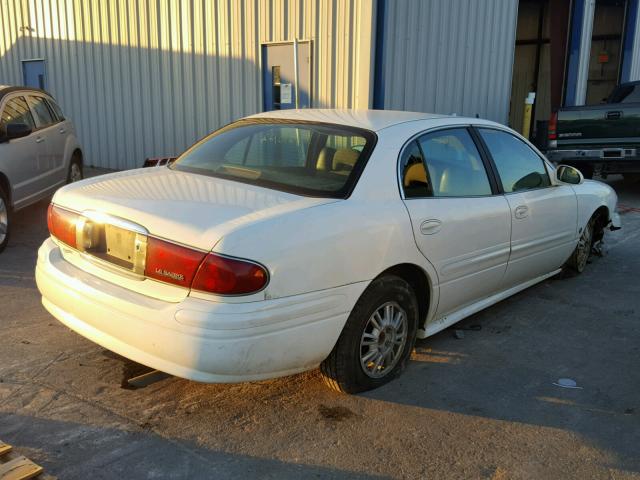 1G4HP52K244107118 - 2004 BUICK LESABRE CU WHITE photo 4