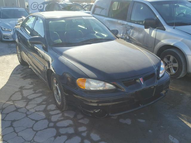 1G2NW52E74M651784 - 2004 PONTIAC GRAND AM G BLACK photo 1