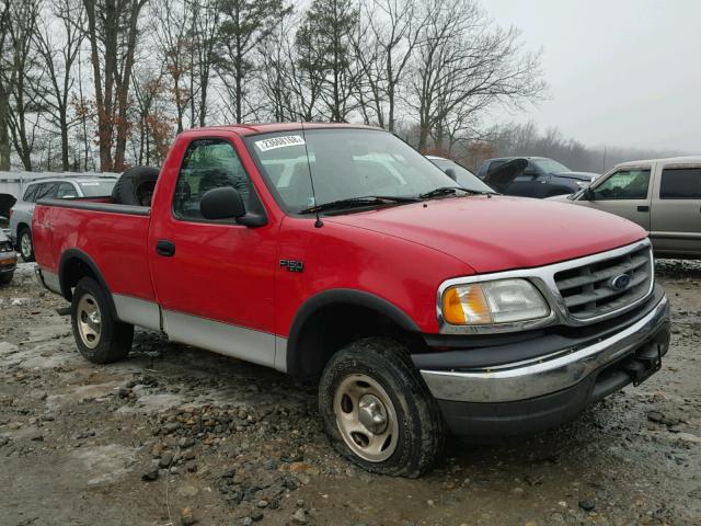 1FTRF18253NA74703 - 2003 FORD F150 RED photo 1