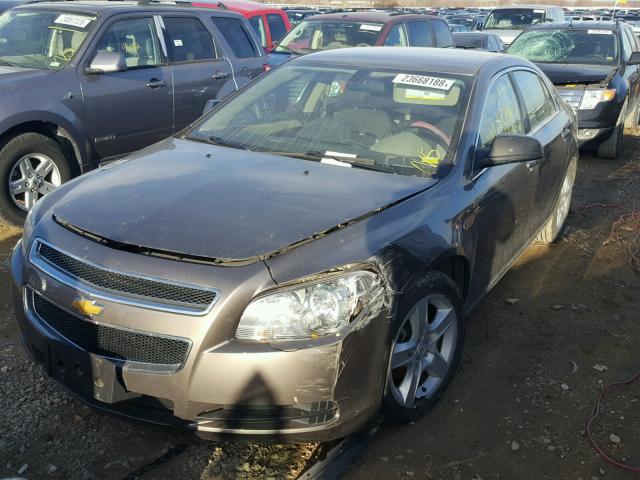 1G1ZA5EU5BF361780 - 2011 CHEVROLET MALIBU LS BEIGE photo 2