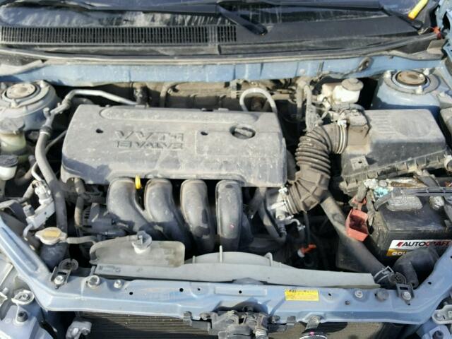 2T1KR32E56C618048 - 2006 TOYOTA COROLLA MA BLUE photo 7