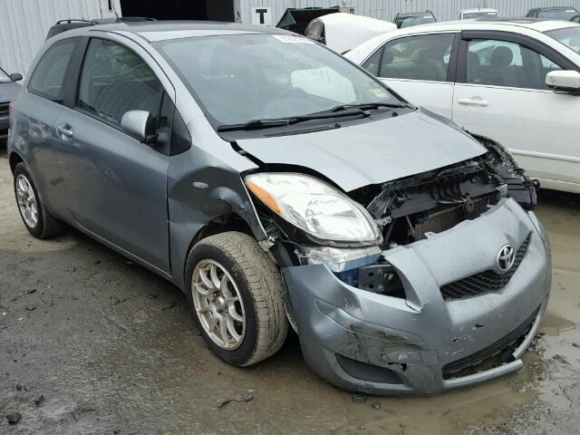 JTDJT903895223994 - 2009 TOYOTA YARIS SILVER photo 9