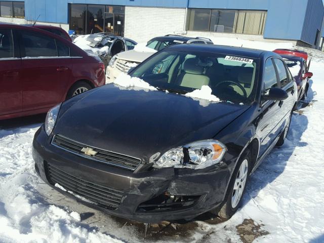 2G1WB57K891251223 - 2009 CHEVROLET IMPALA LS GRAY photo 2