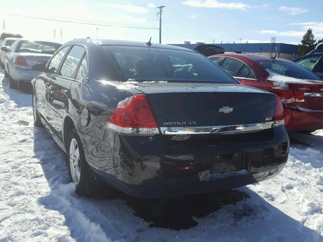 2G1WB57K891251223 - 2009 CHEVROLET IMPALA LS GRAY photo 3