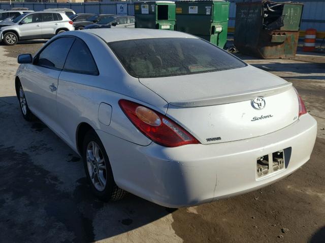 4T1CE38P66U579168 - 2006 TOYOTA CAMRY SOLA WHITE photo 3