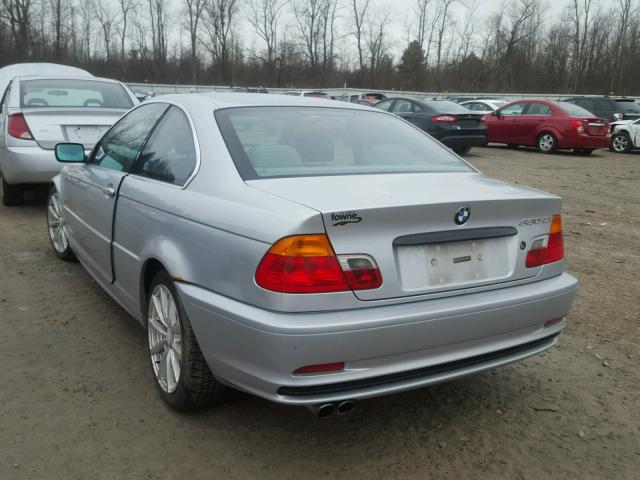 WBABN534X1JU31993 - 2001 BMW 330 CI SILVER photo 3