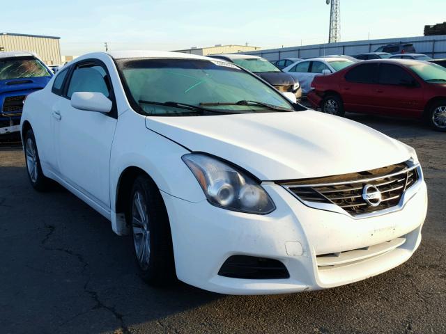 1N4AL2EP8CC218418 - 2012 NISSAN ALTIMA S WHITE photo 1