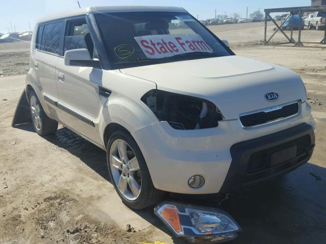 KNDJT2A21A7036859 - 2010 KIA SOUL WHITE photo 1