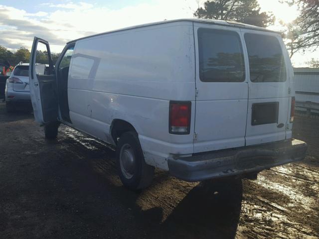 1FTNE24L01HA02969 - 2001 FORD ECONOLINE WHITE photo 3