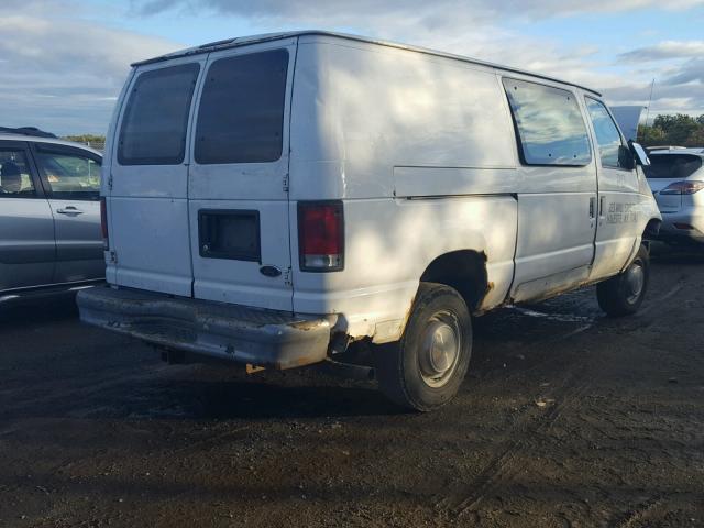 1FTNE24L01HA02969 - 2001 FORD ECONOLINE WHITE photo 4