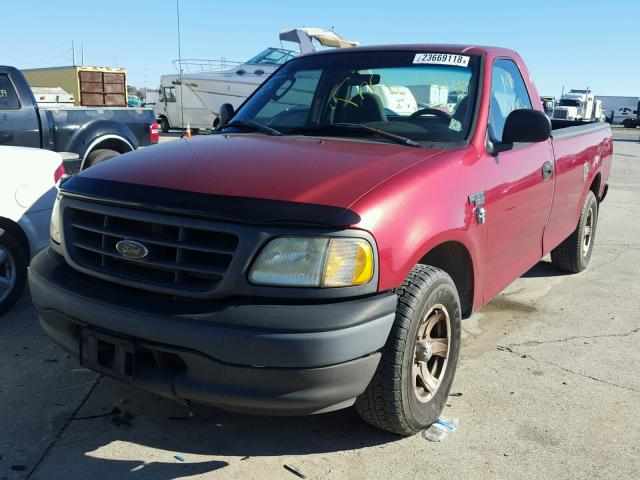 1FTRF17212NC06727 - 2002 FORD F150 RED photo 2
