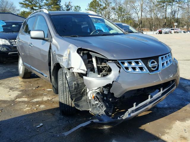 JN8AS5MT6DW535325 - 2013 NISSAN ROGUE S GRAY photo 1