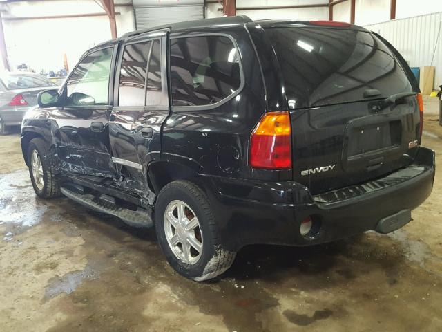 1GKDT13SX82101675 - 2008 GMC ENVOY BLACK photo 3