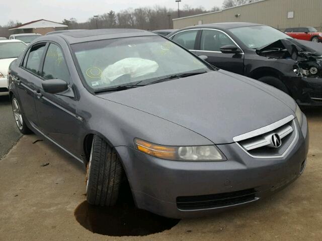 19UUA66275A056157 - 2005 ACURA TL GRAY photo 1