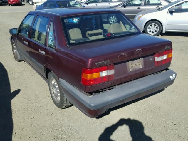 YV1LS5521R2109237 - 1994 VOLVO 850 BURGUNDY photo 3