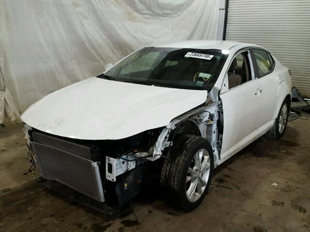 5XXGN4A72DG190004 - 2013 KIA OPTIMA EX WHITE photo 2