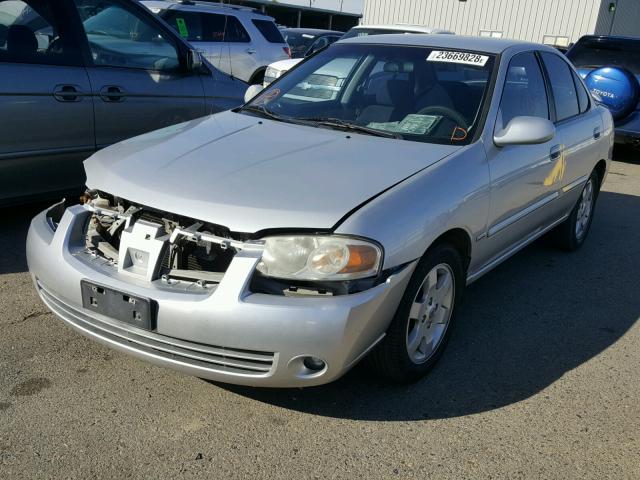 3N1CB51D96L468913 - 2006 NISSAN SENTRA 1.8 SILVER photo 2