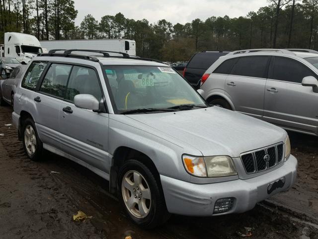 JF1SF65612H727830 - 2002 SUBARU FORESTER S Արծաթագույն լուսանկար 1