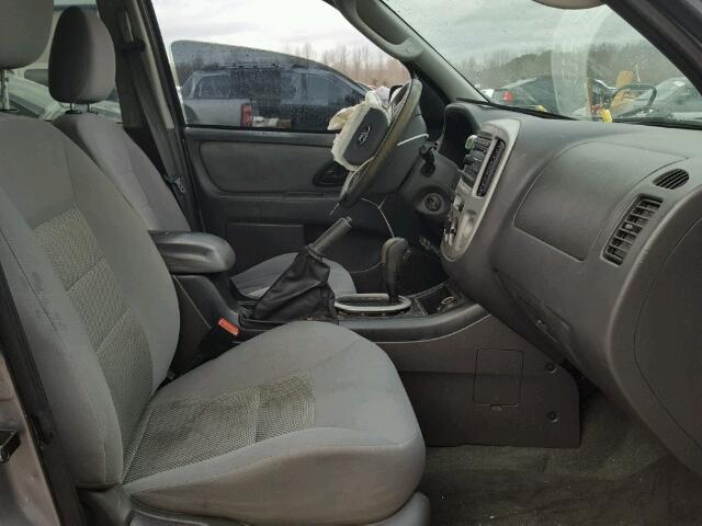 1FMCU03167KB69519 - 2007 FORD ESCAPE XLT GRAY photo 5