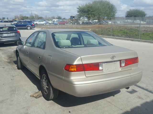 4T1BG22K1YU943335 - 2000 TOYOTA CAMRY CE BEIGE photo 3